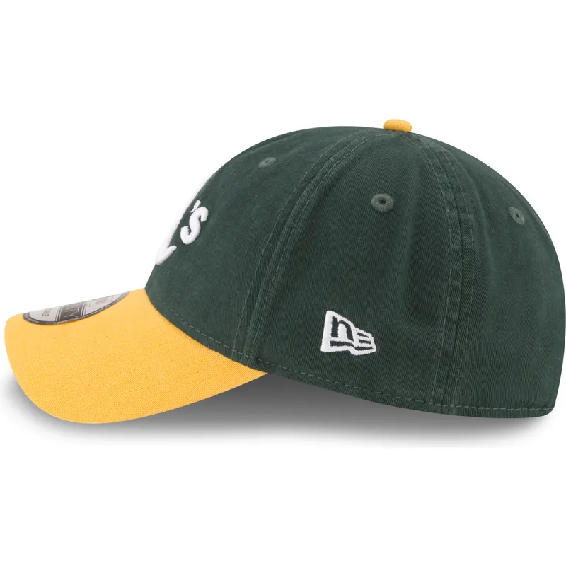lippikset-kaareva-vihrea-saadettava-nauha-9twenty-core-classic-oakland-athletics-mlb-new-era lippikset-kaareva-vihrea-saadettava-nauha-9twenty-core-classic-oakland-athletics-mlb-new-era