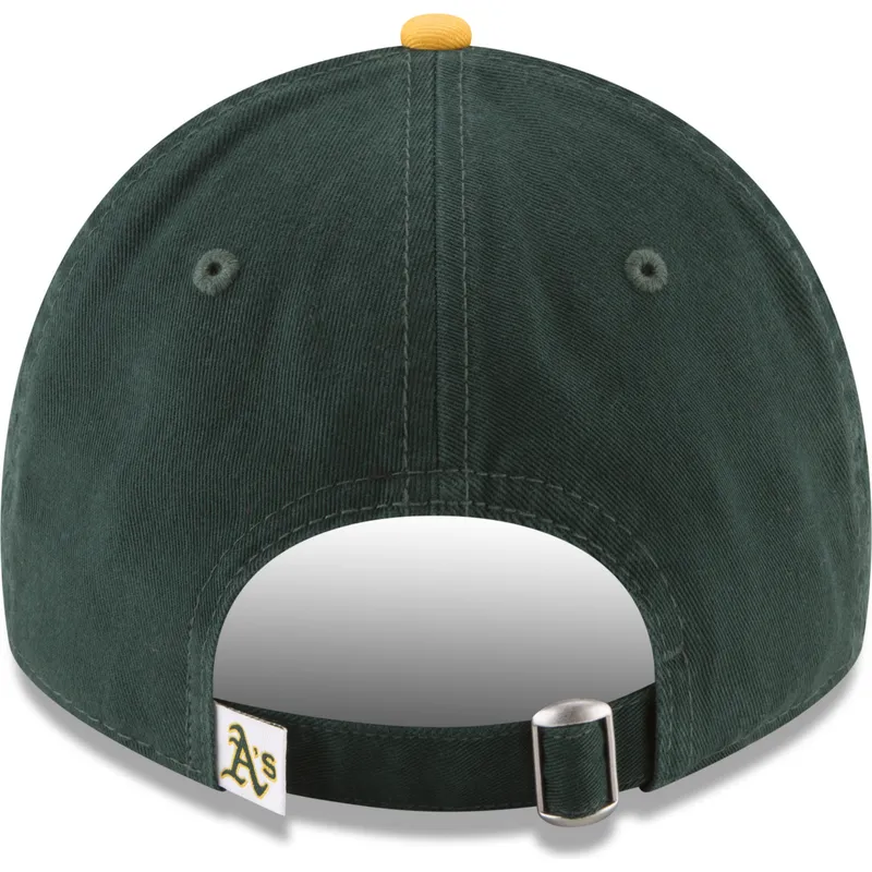 cap-kaareva-green-adjustable-strap-9twenty-core-classic-oakland-athletics-mlb-new-era