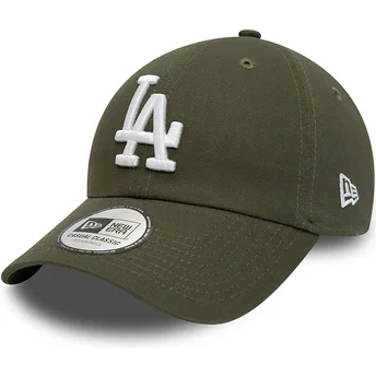 Lippikset kaareva vihreä säädettävä nauha 9TWENTY League Essential Los Angeles Dodgers MLB New Era