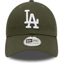 lippikset-kaareva-vihrea-saadettava-nauha-9twenty-league-essential-los-angeles-dodgers-mlb-new-era
