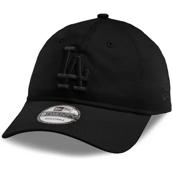 Cap kaareva black adjustable strap 9TWENTY League Essential Los Angeles Dodgers MLB New Era