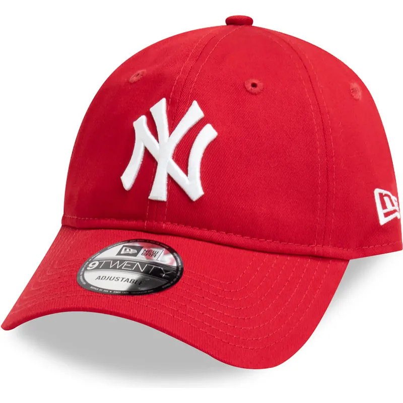 lippikset-kaareva-punainen-saadettava-nauha-9twenty-league-essential-new-york-yankees-mlb-new-era lippikset-kaareva-punainen-saadettava-nauha-9twenty-league-essential-new-york-yankees-mlb-new-era