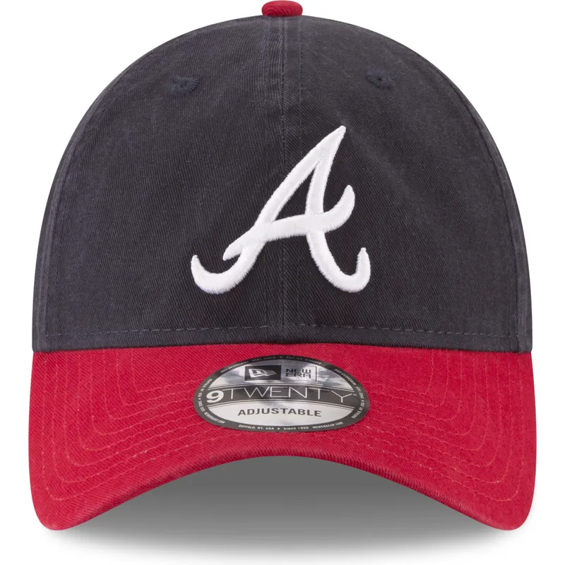 cap-kaareva-navy-blue-adjustable-strap-9twenty-core-classic-atlanta-braves-mlb-new-era cap-kaareva-navy-blue-adjustable-strap-9twenty-core-classic-atlanta-braves-mlb-new-era