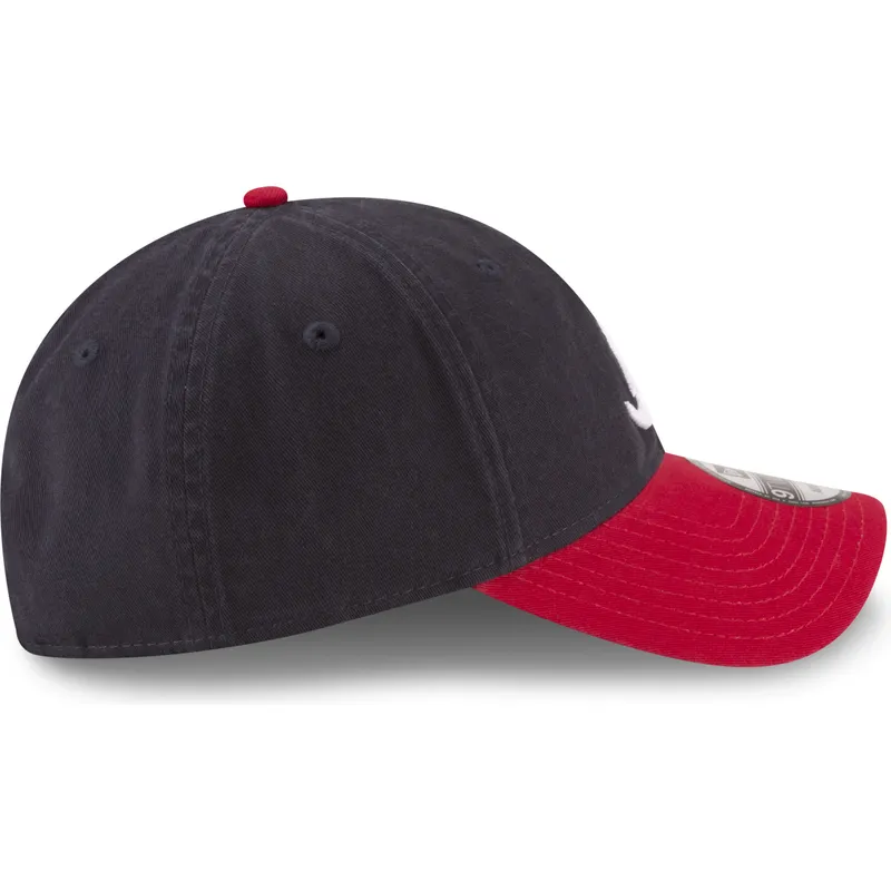 cap-kaareva-navy-blue-adjustable-strap-9twenty-core-classic-atlanta-braves-mlb-new-era cap-kaareva-navy-blue-adjustable-strap-9twenty-core-classic-atlanta-braves-mlb-new-era