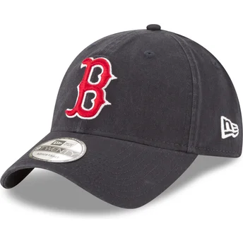 Lippikset kaareva laivastonsininen säädettävä nauha 9TWENTY Core Classic Boston Red Sox MLB New Era