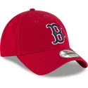 lippikset-kaareva-punainen-saadettava-nauha-9twenty-core-classic-boston-red-sox-mlb-new-era