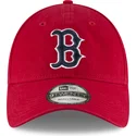 lippikset-kaareva-punainen-saadettava-nauha-9twenty-core-classic-boston-red-sox-mlb-new-era