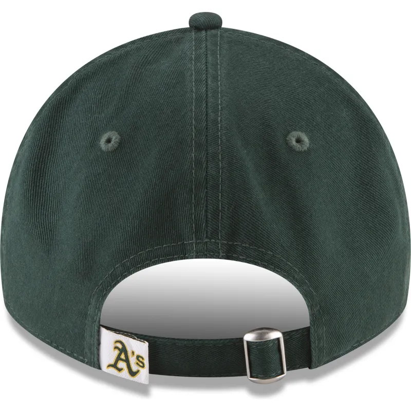 lippikset-kaareva-vihrea-saadettava-nauha-9twenty-core-classic-oakland-athletics-mlb-new-era