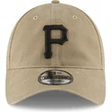 lippikset-kaareva-ruskea-saadettava-nauha-9twenty-core-classic-pittsburgh-pirates-mlb-new-era
