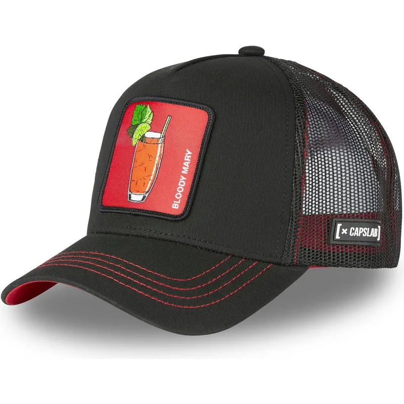 lippikset-kaareva-rekka-musta-snapback-bl1-bloody-mary-cocktailit-capslab lippikset-kaareva-rekka-musta-snapback-bl1-bloody-mary-cocktailit-capslab