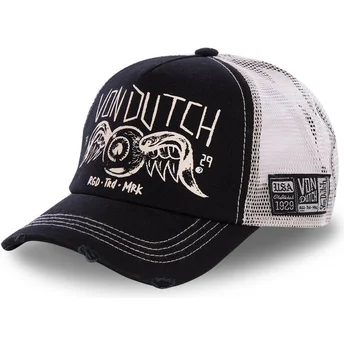 Cap kaareva black snapback lapsille Von Dutch
