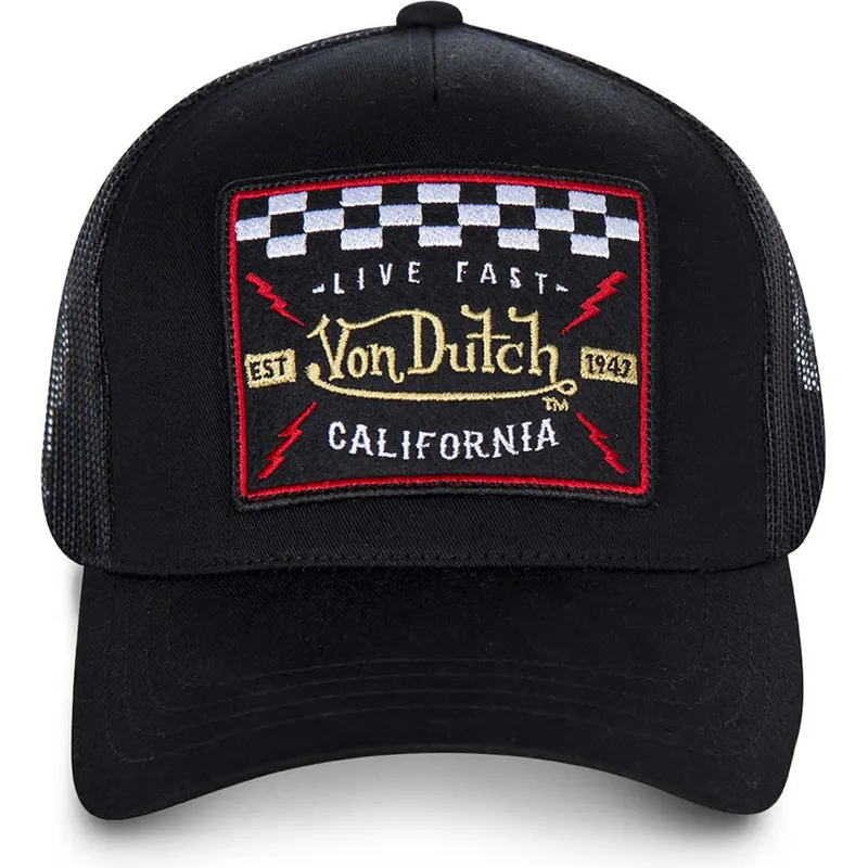 lippikset-kaareva-rekka-musta-snapback-lapsille-blacky4-von-dutch