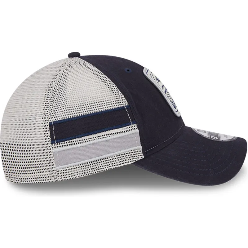 lippikset-kaareva-rekka-laivastonsininen-snapback-9twenty-stripe-new-york-yankees-mlb-new-era
