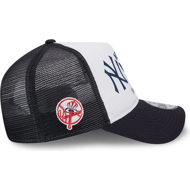 lippikset-kaareva-rekka-laivastonsininen-snapback-9forty-a-frame-team-new-york-yankees-mlb-new-era
