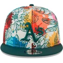 lippikset-littea-monivarinen-snapback-9fifty-spring-oakland-athletics-mlb-new-era