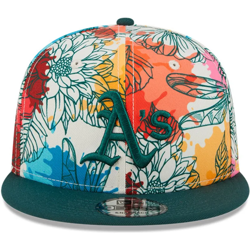 lippikset-littea-monivarinen-snapback-9fifty-spring-oakland-athletics-mlb-new-era