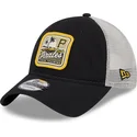 lippikset-kaareva-rekka-musta-snapback-9twenty-stripe-pittsburgh-pirates-mlb-new-era