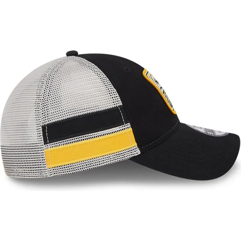 lippikset-kaareva-rekka-musta-snapback-9twenty-stripe-pittsburgh-pirates-mlb-new-era
