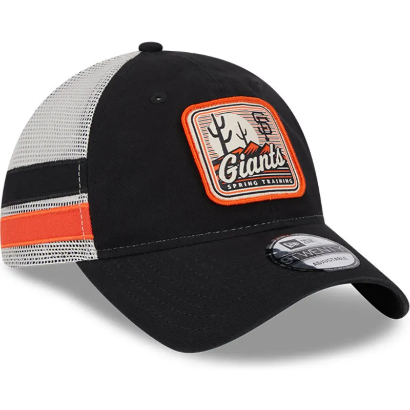 lippikset-kaareva-rekka-musta-snapback-9twenty-stripe-san-francisco-giants-mlb-new-era