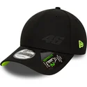 lippikset-kaareva-musta-saadettava-nauha-9forty-repreve-valentino-rossi-vr46-motogp-new-era