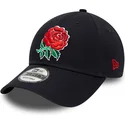 lippikset-kaareva-laivastonsininen-saadettava-nauha-9forty-core-england-rugby-rfu-new-era