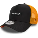 lippikset-kaareva-rekka-musta-snapback-9forty-a-frame-patch-front-mclaren-racing-formula-1-new-era
