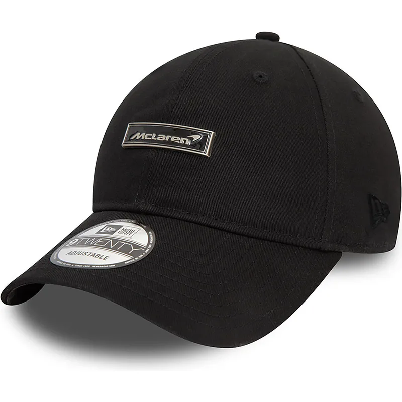 lippikset-kaareva-musta-saadettava-nauha-9twenty-pin-badge-mclaren-racing-formula-1-new-era
