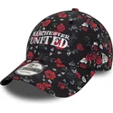 lippikset-kaareva-musta-saadettava-nauha-9forty-floral-all-over-print-manchester-united-football-club-premier-league-new-era