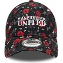 lippikset-kaareva-musta-saadettava-nauha-9forty-floral-all-over-print-manchester-united-football-club-premier-league-new-era