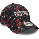 lippikset-kaareva-musta-saadettava-nauha-9forty-floral-all-over-print-manchester-united-football-club-premier-league-new-era