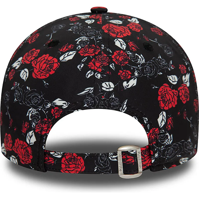 lippikset-kaareva-musta-saadettava-nauha-9forty-floral-all-over-print-manchester-united-football-club-premier-league-new-era