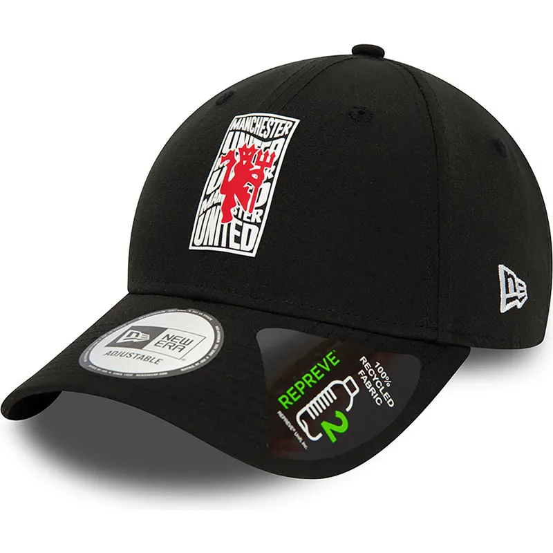 lippikset-kaareva-musta-saadettava-nauha-9forty-repreve-wordmark-manchester-united-football-club-premier-league-new-era