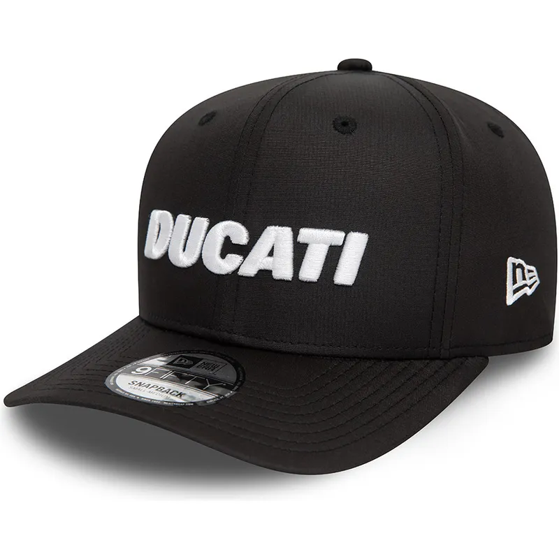 lippikset-kaareva-musta-snapback-9fifty-ripstop-ducati-motor-motogp-new-era