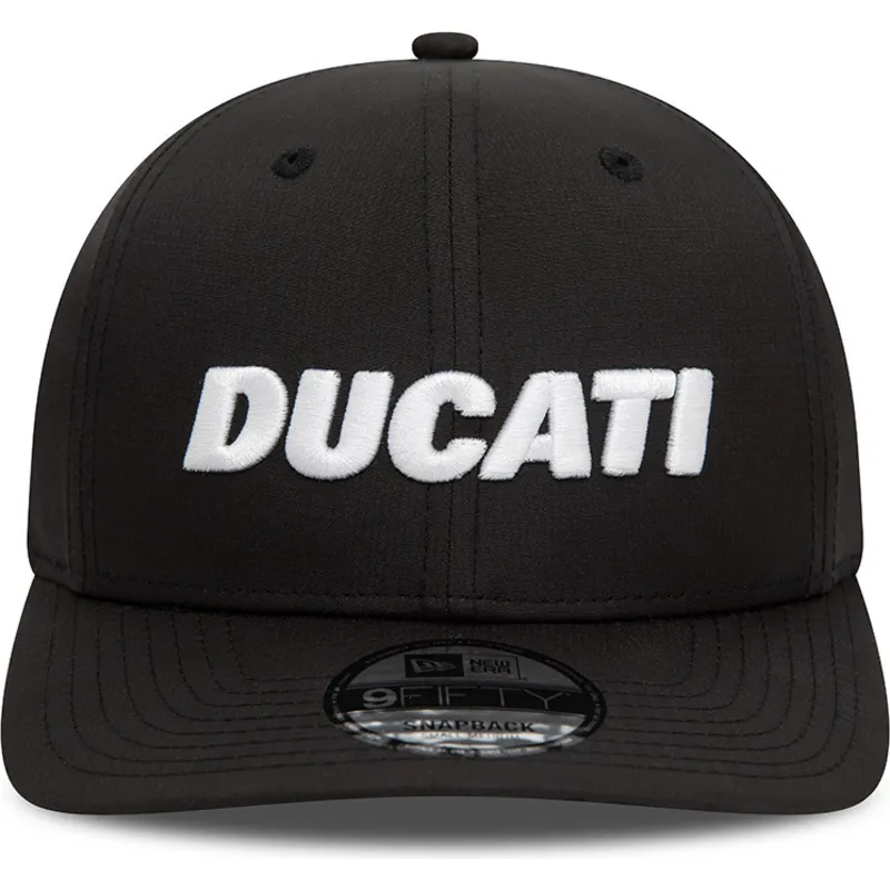 lippikset-kaareva-musta-snapback-9fifty-ripstop-ducati-motor-motogp-new-era