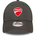 lippikset-kaareva-musta-saadettava-nauha-9forty-ripstop-ducati-motor-motogp-new-era