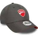 lippikset-kaareva-musta-saadettava-nauha-9forty-ripstop-ducati-motor-motogp-new-era