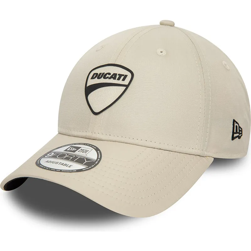 lippikset-kaareva-beige-saadettava-nauha-9forty-ripstop-ducati-motor-motogp-new-era