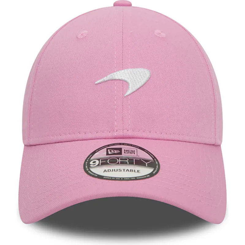 lippikset-kaareva-vaaleanpunainen-saadettava-nauha-9forty-seasonal-mclaren-racing-formula-1-new-era lippikset-kaareva-vaaleanpunainen-saadettava-nauha-9forty-seasonal-mclaren-racing-formula-1-new-era