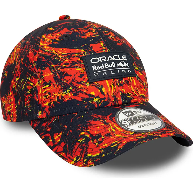 lippikset-kaareva-punainen-saadettava-nauha-9forty-all-over-print-red-bull-racing-formula-1-new-era lippikset-kaareva-punainen-saadettava-nauha-9forty-all-over-print-red-bull-racing-formula-1-new-era