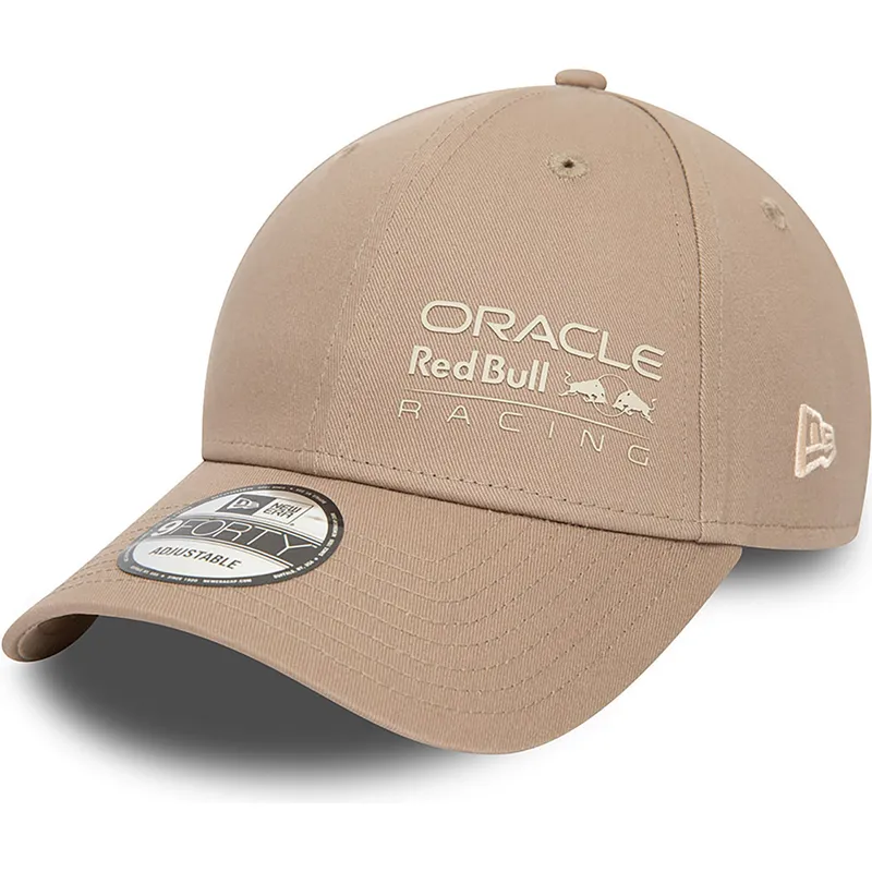lippikset-kaareva-beige-snapback-9forty-seasonal-red-bull-racing-formula-1-new-era
