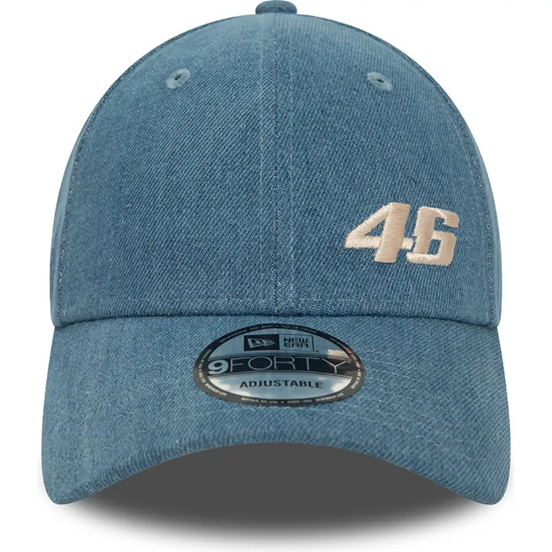 lippikset-kaareva-sininen-snapback-9forty-denim-valentino-rossi-vr46-motogp-new-era