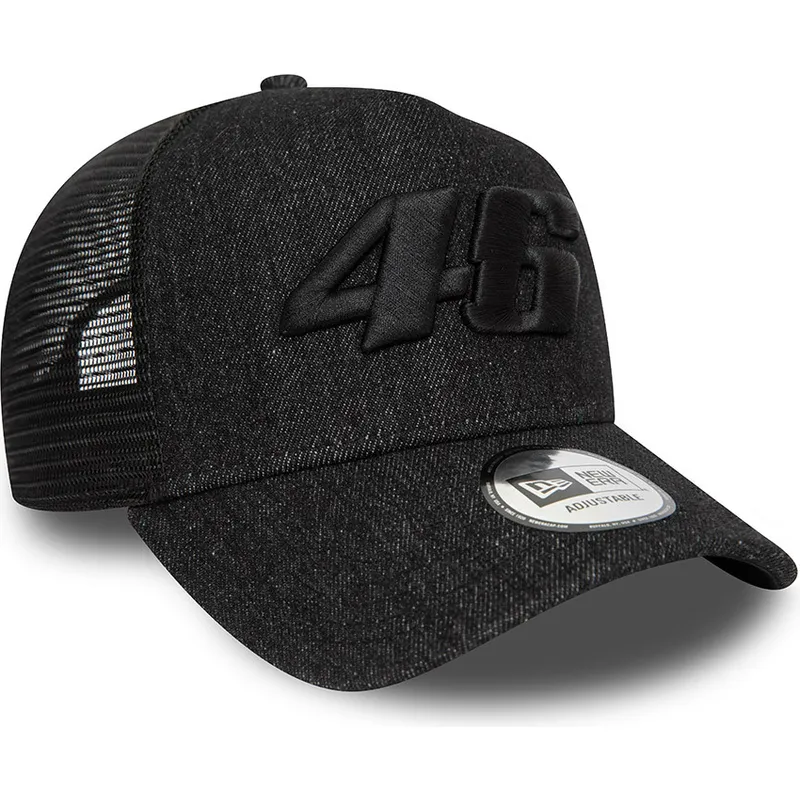 lippikset-kaareva-rekka-musta-snapback-9forty-a-frame-denim-valentino-rossi-vr46-motogp-new-era