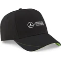 lippikset-kaareva-musta-snapback-bb-mercedes-formula-1-puma