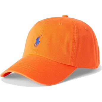 Lippikset kaareva oranssi säädettävä nauha Cotton Chino Classic Sport Polo Ralph Lauren