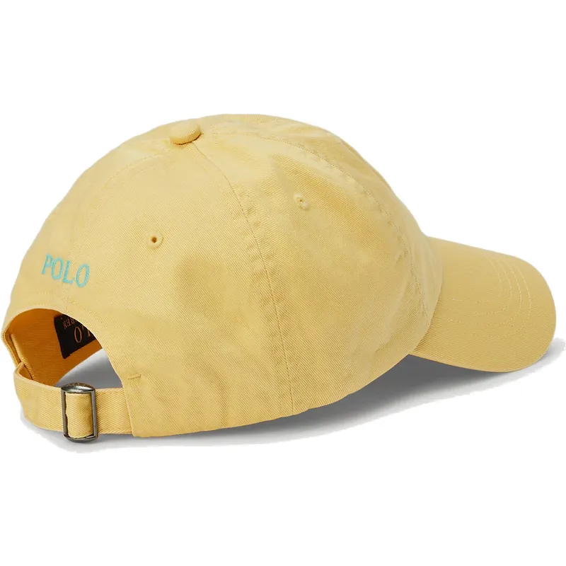 cap-kaareva-yellow-adjustable-strap-polo-ralph-lauren