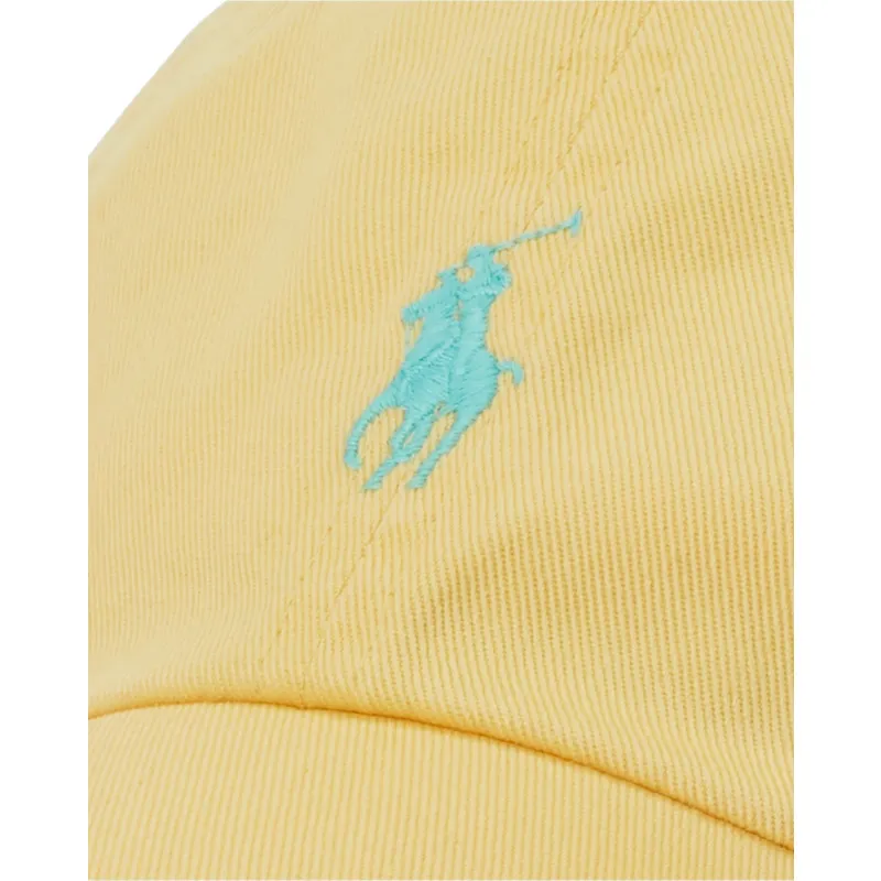 cap-kaareva-yellow-adjustable-strap-polo-ralph-lauren