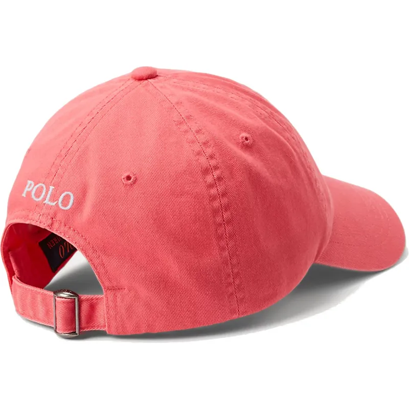 lippikset-kaareva-punainen-saadettava-nauha-cotton-chino-classic-sport-polo-ralph-lauren lippikset-kaareva-punainen-saadettava-nauha-cotton-chino-classic-sport-polo-ralph-lauren