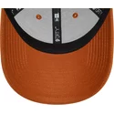 new-era-curved-brim-9forty-essential-brown-adjustable-cap