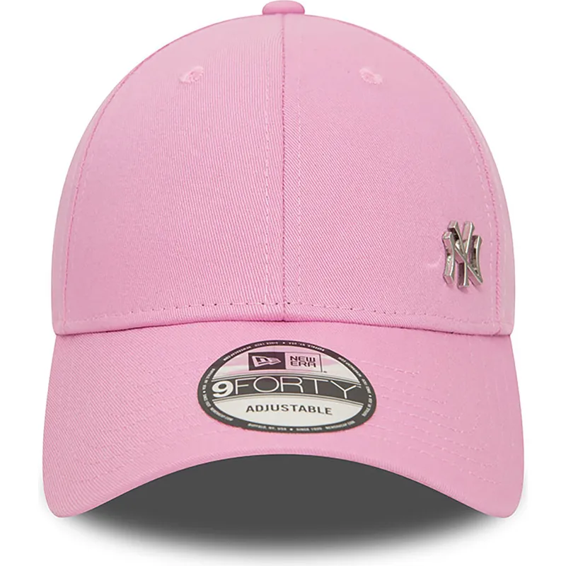 lippikset-kaareva-vaaleanpunainen-snapback-9forty-flawless-new-york-yankees-mlb-new-era