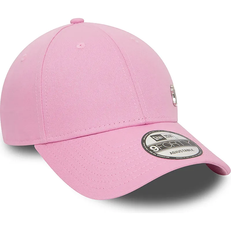 lippikset-kaareva-vaaleanpunainen-snapback-9forty-flawless-new-york-yankees-mlb-new-era